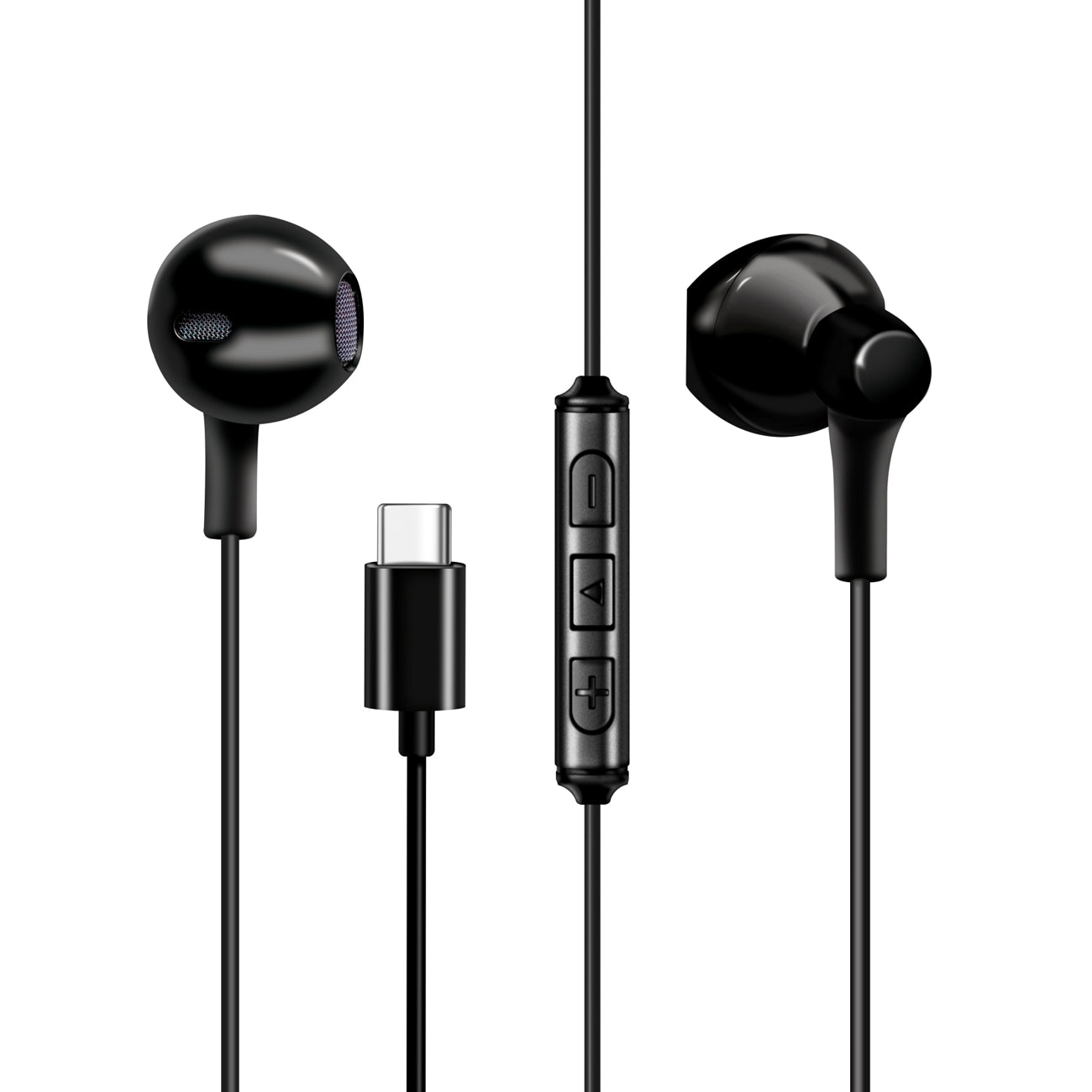 Moisture MT-H212 Earphones For Type C In Black